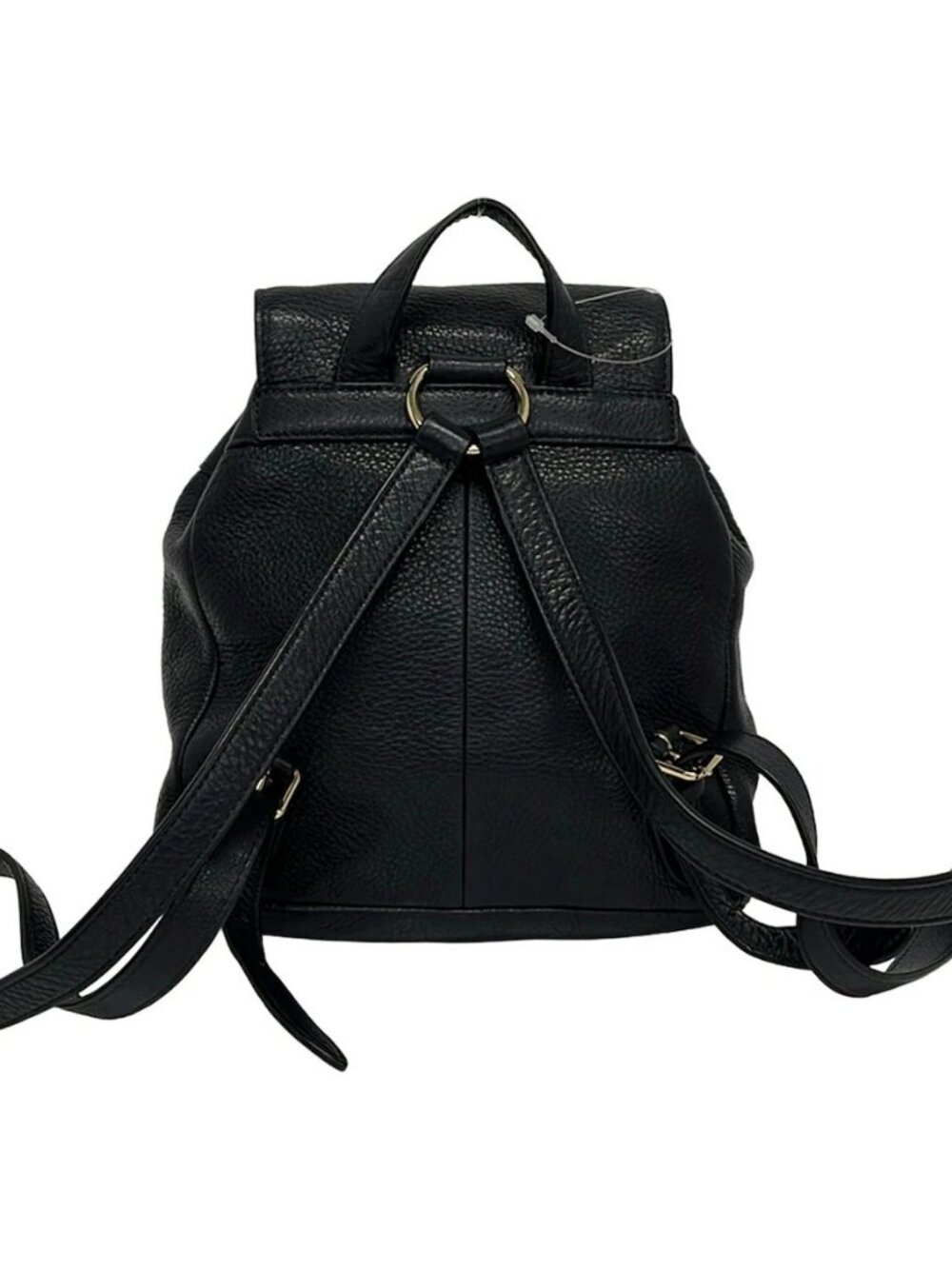 COACH F37621 Dark Navy Leather Backpack - Picture 3 of 15